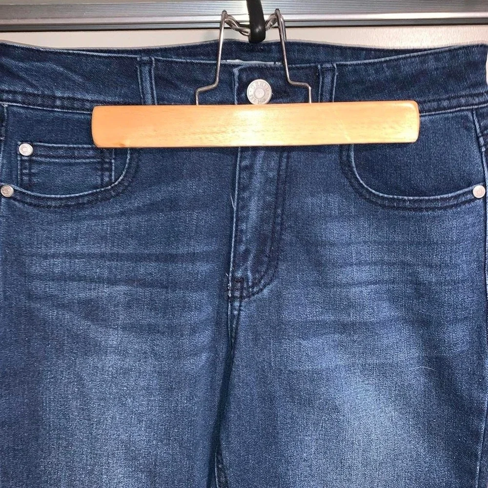 Girls size 12 children's jeans #childrens #girls #size12 Blue denim ruffle